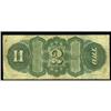 Image 2 : Fr. 42 $2 1869 Legal Tender Fine. Serial # slopes down. Fr. 42 $2 1869 Legal Tender Fine.
