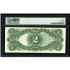 Image 2 : Fr. 57 $2 1917 Legal Tender PMG Fine 15. A thin face on Fr. 57 $2 1917 Legal Tender PMG Fine 15.