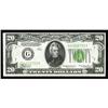 BFr. 2054-G $20 1934 Light Green Seal Inverted Reverse Fr. 2054-G $20 1934 Light Green Seal Inverted