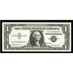 Fr. 1621 $1 1957B Silver Certificate. Gem Crisp Uncircu Fr. 1621 $1 1957B Silver Certificate. Gem Cr