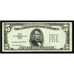 Fr. 1655 $5 1953 Silver Certificate. Choice Crisp Uncir Fr. 1655 $5 1953 Silver Certificate. Choice 