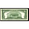 Image 2 : Fr. 1655 $5 1953 Silver Certificate. Choice Crisp Uncir Fr. 1655 $5 1953 Silver Certificate. Choice 
