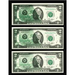 Fr. 1935-G $2 1976 Federal Reserve Notes. Gem Crisp Unc Fr. 1935-G $2 1976 Federal Reserve Notes. Ge