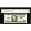 Image 1 : Fr. 2086-F $20 1999 Federal Reserve Note. CGA Gem Uncir Fr. 2086-F $20 1999 Federal Reserve Note. CG