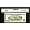 Image 2 : Fr. 2086-F $20 1999 Federal Reserve Note. CGA Gem Uncir Fr. 2086-F $20 1999 Federal Reserve Note. CG