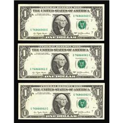 Fr. 2023-G $1 1977 Federal Reserve Notes. Choice Crisp Fr. 2023-G $1 1977 Federal Reserve Notes. Cho