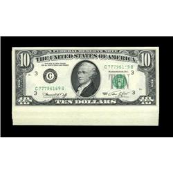 Fr. 2022-C $10 1974 Federal Reserve Notes. Fifteen Exam Fr. 2022-C $10 1974 Federal Reserve Notes. F