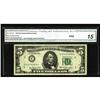 Image 1 : Fr. 1974-E $5 1977 Federal Reserve Note. Double Printed Fr. 1974-E $5 1977 Federal Reserve Note. CGA