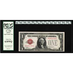 Fr. 1500 $1 1928 Legal Tender Note. PCGS Choice New 63P Fr. 1500 $1 1928 Legal Tender Note. PCGS Cho