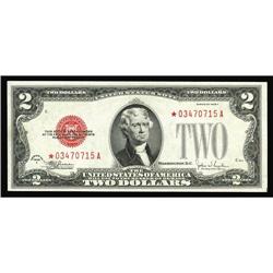 Fr. 1507* $2 1928F Legal Tender Note. Very Choice Uncir Fr. 1507* $2 1928F Legal Tender Note. Very C