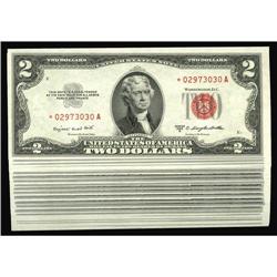 Fr. 1511* $2 1953B Legal Tender Notes. Twenty-five Exam Fr. 1511* $2 1953B Legal Tender Notes. Twent