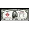 Image 1 : Fr. 1525* $5 1928 Legal Tender Note. Choice Uncirculate Fr. 1525* $5 1928 Legal Tender Note. Crisp U