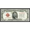 Image 1 : Fr. 1530* $5 1928E Legal Tender Note. Choice About Unci Fr. 1530* $5 1928E Legal Tender Star Note. C