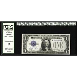 Fr. 1601* $1 1928A Silver Certificate. PCGS Choice Fr. 1601* $1 1928A Silver Certificate. PCGS Choic