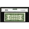 Image 2 : Fr. 1605 $1 1928E Silver Certificate. CGA Choice Uncirc Fr. 1605 $1 1928E Silver Certificate. CGA Ch