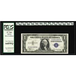 Fr. 1607 $1 1935 Silver Certificate. PCGS Very Choice N Fr. 1607 $1 1935 Silver Certificate. PCGS Ve