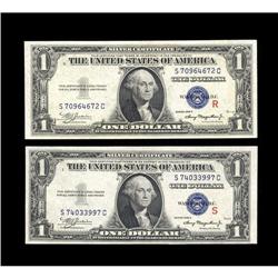 1935A Experimental PairThis lot contains an Fr-1609 193 1935A Experimental Pair