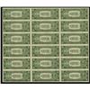 Image 2 : Fr. 1614 $1 1935E Silver Certificates. Uncut Sheet of 1 Fr. 1614 $1 1935E Silver Certificates. Uncut
