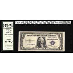 Fr. 1617* $1 1935G With Motto Silver Star Certificate. Fr. 1617* $1 1935G With Motto Silver Certific