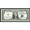 Image 1 : Fr. 1620 $1 1957A Silver Certificate. Very Choice Crisp Fr. 1620 $1 1957A Silver Certificate. Very C