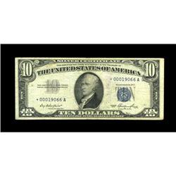 Fr. 1706* $10 1953 Silver Certificate. Fine.The Star fo Fr. 1706* $10 1953 Silver Certificate. Fine.