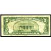 Image 2 : Fr. 1850-L $5 1929 Federal Reserve Bank Note. Very Good Fr. 1850-L $5 1929 Federal Reserve Bank Note