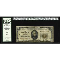 Fr. 1870-B* $20 1929 FRBN STAR Note. PCGS Fine 12 Fr. 1870-B* $20 1929 Federal Reserve Bank Note. PC