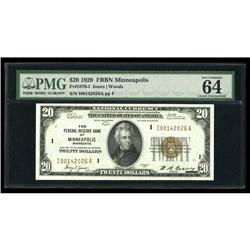 Fr. 1870-I $20 1929 Federal Reserve Bank Note. PMG Choi Fr. 1870-I $20 1929 Federal Reserve Bank Not