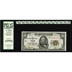 Fr. 1880-G $50 1929 Federal Reserve Bank Note. PCGS Cho Fr. 1880-G $50 1929 Federal Reserve Bank Not