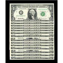 Fr. 1923-A $1 1995 Web Federal Reserve Note. Choice Cri Fr. 1923-A $1 1995 Web Federal Reserve Note.