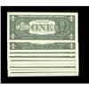 Image 2 : Fr. 1923-D, F $1 1995 Web Federal Reserve Notes. Nine E Fr. 1923-D, F $1 1995 Web Federal Reserve No
