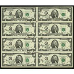 Courtesy Autographed Fr. 1935-K* $2 1976 Federal Reserv Courtesy Autographed Fr. 1935-K* $2 1976 Fed