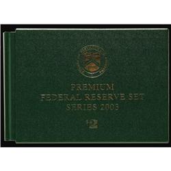 Premium Federal Reserve $2 Set Series 2003 Fr. 1937-A*- Premium Federal Reserve $2 Set Series 2003 F