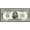 Image 1 : Fr. 1960-F $5 1934D Federal Reserve Note. Gem Crisp Unc Fr. 1960-F $5 1934D Federal Reserve Note. Ge