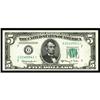 Image 1 : Fr. 1966-G* $5 1950E Federal Reserve Star Note. Gem Cri Fr. 1966-G* $5 1950E Federal Reserve Note. G