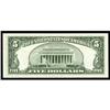 Image 2 : Fr. 1966-G* $5 1950E Federal Reserve Star Note. Gem Cri Fr. 1966-G* $5 1950E Federal Reserve Note. G