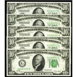 Fr. 2002-G $10 1928B Federal Reserve Notes. Gem Crisp U Fr. 2002-G $10 1928B Federal Reserve Notes. 