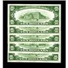 Image 2 : Fr. 2002-G $10 1928B Federal Reserve Notes. Five Consec Fr. 2002-G $10 1928B Federal Reserve Notes. 