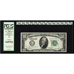 Fr. 2002-G* $10 1928B Federal Reserve Note. PCGS Gem Ne Fr. 2002-G* $10 1928B Federal Reserve Note. 