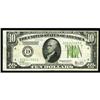 Image 1 : Fr. 2003-D $10 1928C Federal Reserve Note. Very Fine.Th Fr. 2003-D $10 1928C Federal Reserve Note. V
