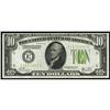 Image 1 : Fr. 2003-E $10 1928C Federal Reserve Note. XF Fr. 2003-E $10 1928C Federal Reserve Note. Extremely F