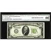 Image 1 : Fr. 2004-K $10 1934 Federal Reserve Note. CGA Gem Uncir Fr. 2004-K $10 1934 Federal Reserve Note. CG
