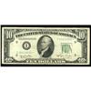 Image 1 : Fr. 2010-I* $10 1950 Narrow Federal Reserve Note. Fine. Fr. 2010-I* $10 1950 Narrow Federal Reserve 