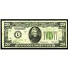 Image 1 : Fr. 2053-L $20 1928C Federal Reserve Note. Fine+.A very Fr. 2053-L $20 1928C Federal Reserve Note. F