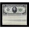 Image 1 : Fr. 2055-B $20 1934A Federal Reserve Notes. Fifty Conse Fr. 2055-B $20 1934A Federal Reserve Notes. 