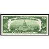 Image 2 : Fr. 2100-D $50 1928 Federal Reserve Note. Choice Crisp Fr. 2100-D $50 1928 Federal Reserve Note. Cho