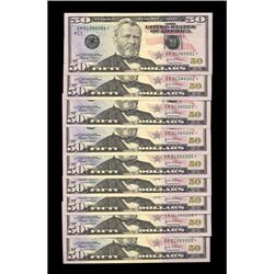 Fr. 2128-K* $50 2004 Federal Reserve Star Notes. Fr. 2128-K* $50 2004 Federal Reserve Notes. Nine Co