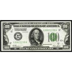 Fr. 2150-L $100 1928 Federal Reserve Note. Fr. 2150-L $100 1928 Federal Reserve Note. Choice About U