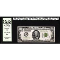 Fr. 2151-H* $100 1928A Federal Reserve Star Note. PCGS Fr. 2151-H* $100 1928A Federal Reserve Note. 