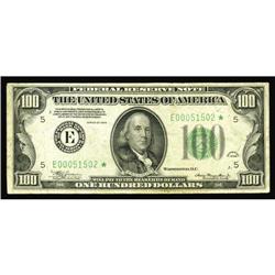 Fr. 2152-E* $100 1934 Mule Federal Reserve Note. Fr. 2152-E* $100 1934 Mule Federal Reserve Note. Ve